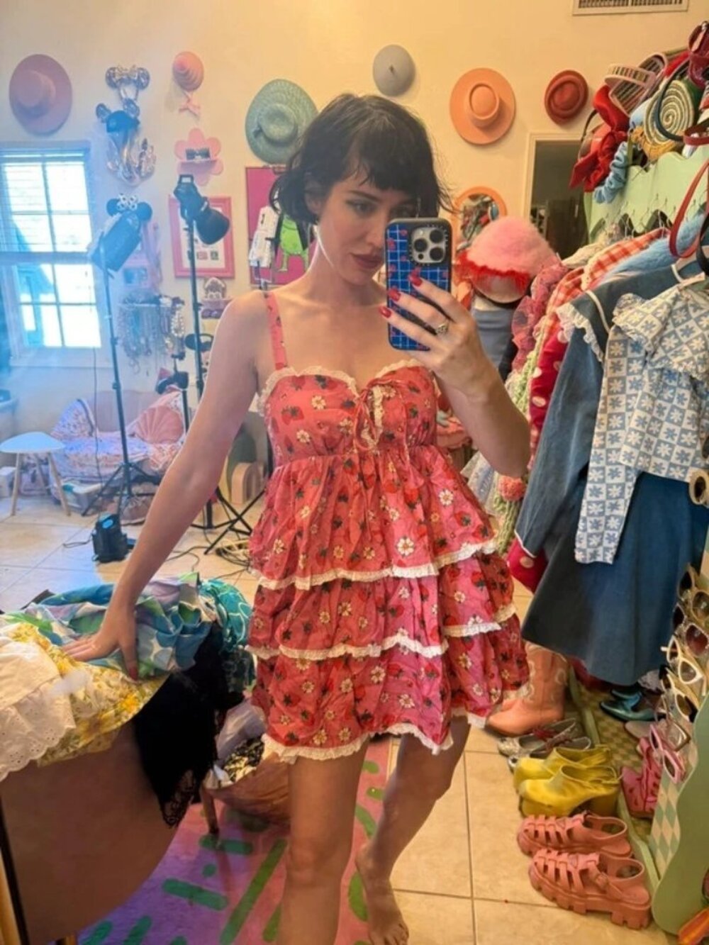 Dollskill strawberry shortcake dress size small new with tags